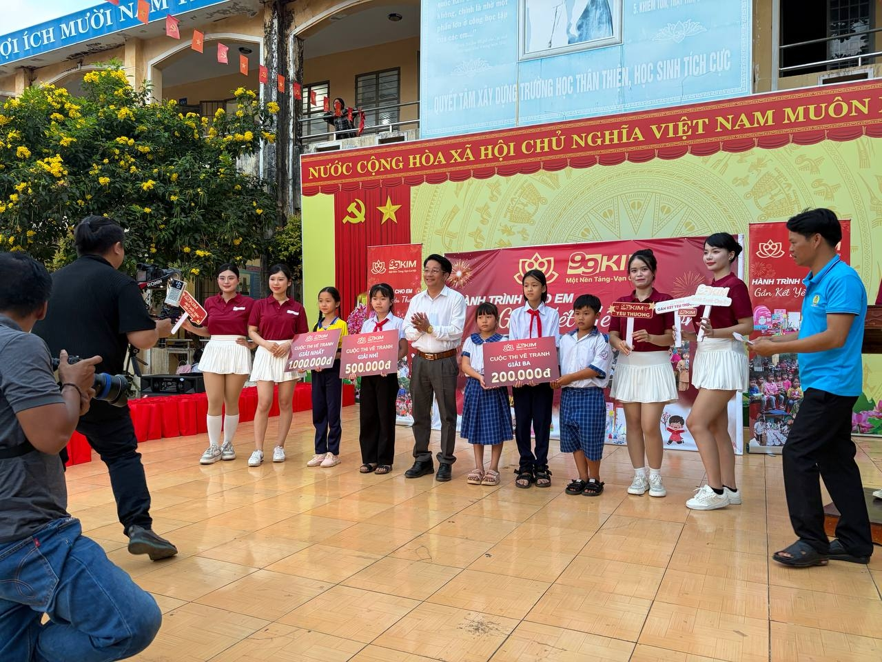 kim99 trien khai hoat dong thien nguyen tai viet nam